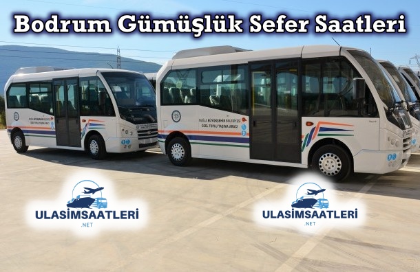 Bodrum Gümüşlük Dolmuş Saatleri