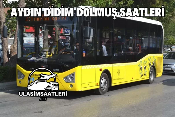 Aydın Didim Dolmuş Saatleri