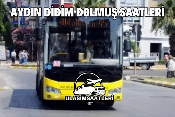 Aydın Didim Dolmuş Saatleri