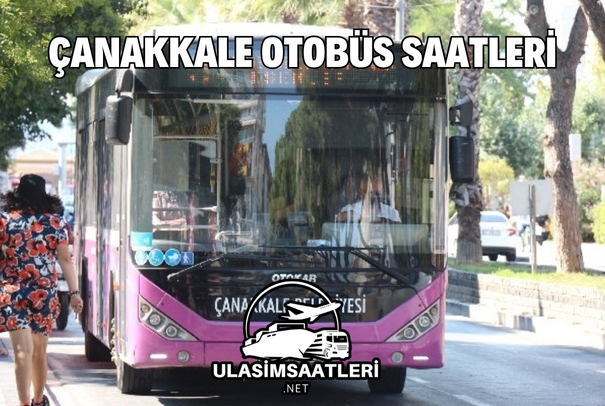 Canakkale Otobus Saatleri 2