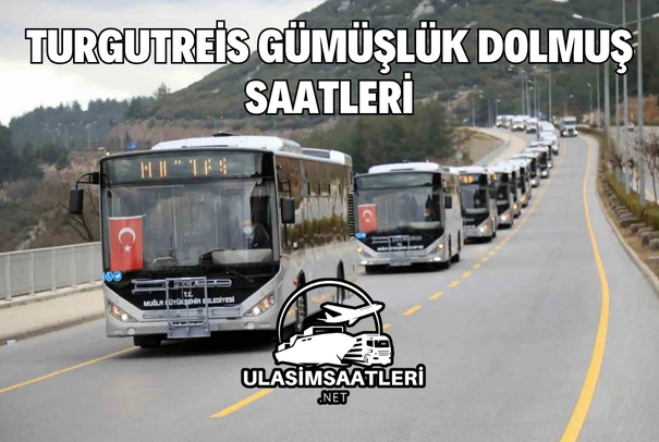 Turgutreis Gümüşlük Dolmuş Saatleri