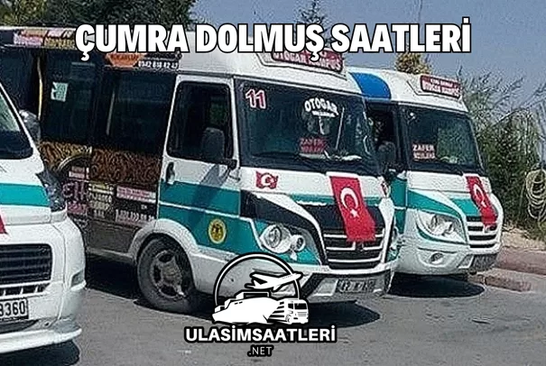 Çumra Dolmuş Saatleri