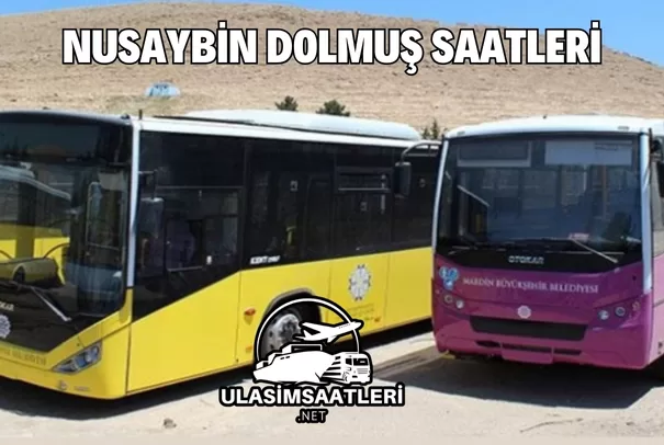 Nusaybin dolmuş saatleri